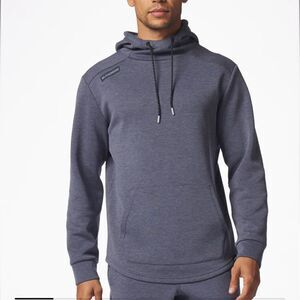 HAWTHORNE TECH HOODIE NAVY HEATHER